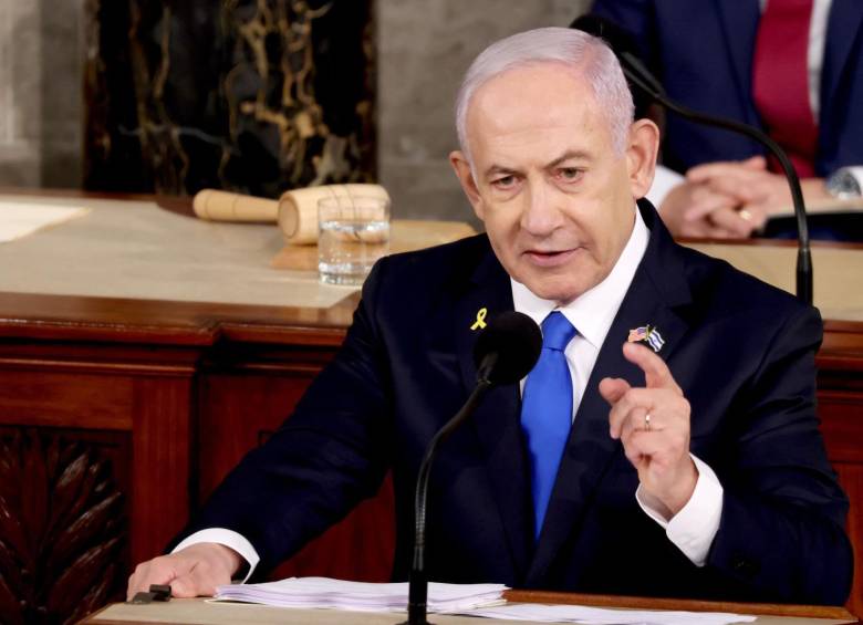 Benjamin Netanyahu, primer ministro de Israel. FOTO: GETTY