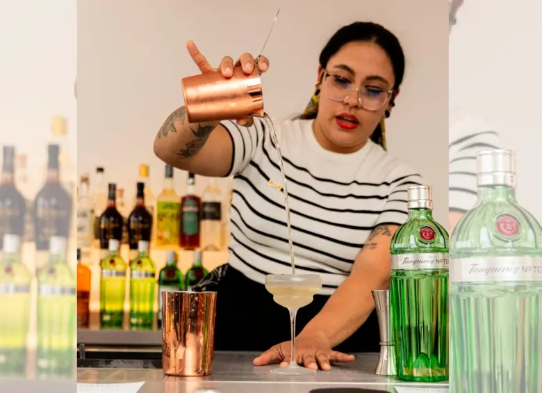 Luisa Pérez, más conocida como “Lupe”, será la representante de Colombia en concurso mundial de bartenders. FOTO Cortesía