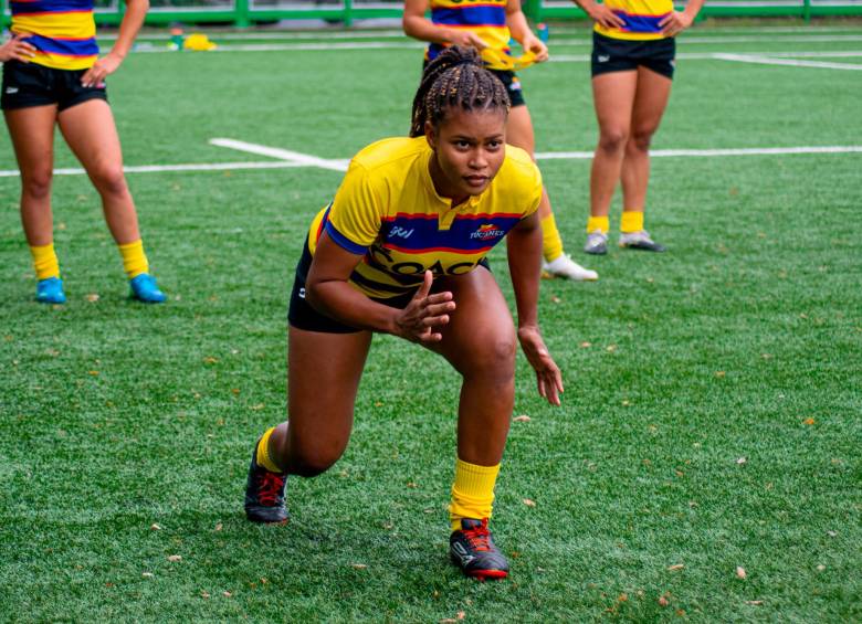 Carmen Ibarra, talento del rugby nacional e internacional. FOTO: CORTESÍA FECORUGBY