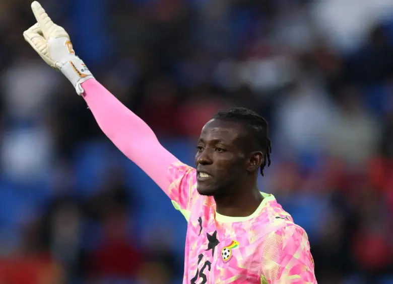 Benjamin Asare, el único futbolista de la liga local convocado por Carlos Queiroz. FOTO: Tomada de redes sociales @GhanaBlackstars y @BenAsare16_