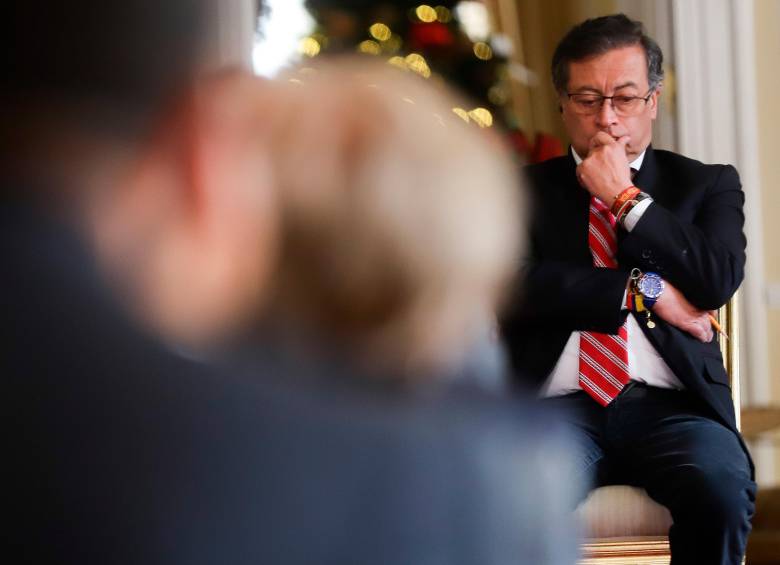 El presidente Gustavo Petro insiste en que está facultado para convocar a la consulta vía decreto. FOTO COLPRENSA