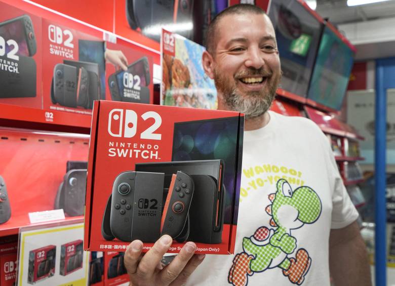 La Nintendo Switch 2 ya está a la venta en Colombia: esto es lo que debe saber antes de comprarla. FOTO AFP