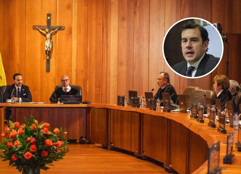 El presidente Abelardo de la Espriella ha tenido reuniones con la Corte Suprema de Justicia desde que está en el poder. Es su ministro del Interior, Rodrigo Lara, quien ha liderado la iniciativa. Fotos: Colprensa.