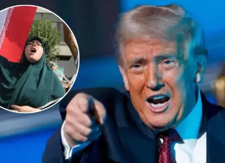 El presidente de Estados Unidos, Donald Trump, lanzó una contundente advertencia a Irán. FOTO: Getty