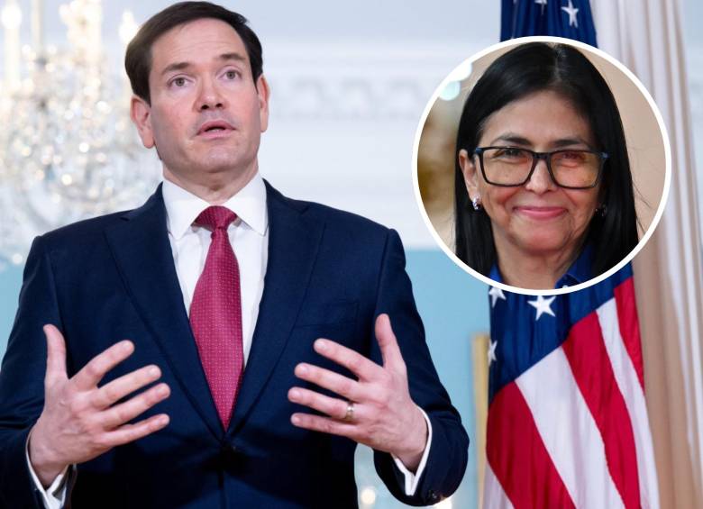 Marco Rubio, secretario de Estado de Estados Unidos, dará el día de hoy un discurso en el Senado de ese país sobre el tema de sus relaciones con Venezuela. Foto: AFP. 