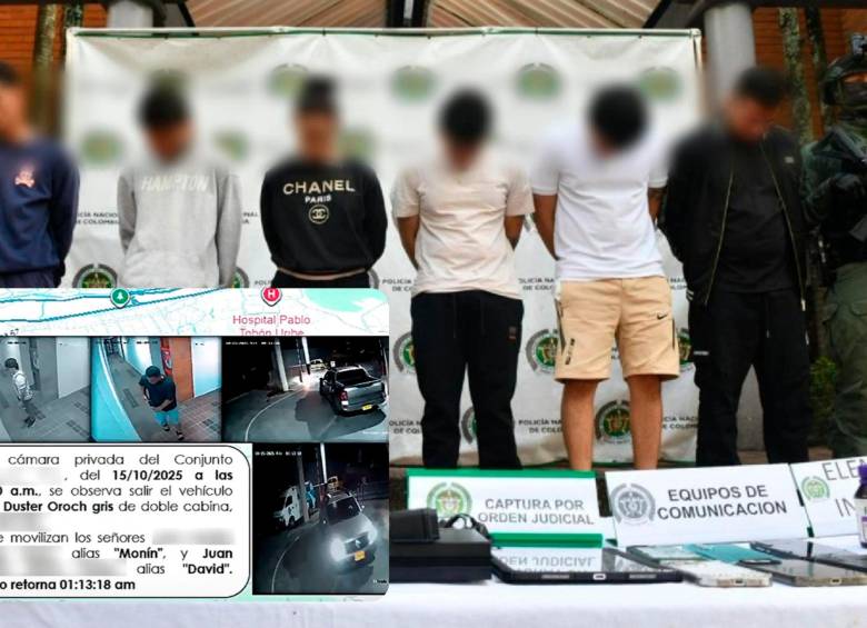 Las autoridades desarticularon una red de apoyo al terrorismo del Frente 36 de las disidencias de las Farc que venía operando en Medellín y el Valle de Aburrá. FOTO: CORTESÍA