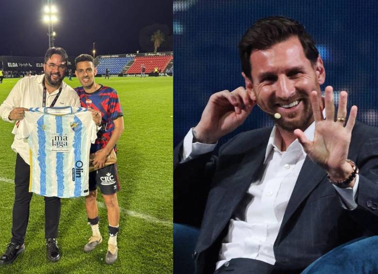 Juan Carlos Trujillo es un empresario colombiano que con su grupo inversor ha estado presente en clubes de España, Suiza y Colombia. Ahora hará uno de los grandes negocios con Lionel Messi. Fotos: Instagram @jktrujillo78 y Getty Images