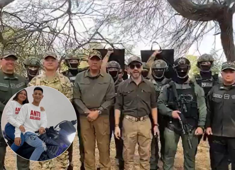 El Comando Los Lobos fue reconocido por el presidente Abelardo de la Espriella tras el golpe a alias Bendito Menor. Foto: Captura de video y redes sociales