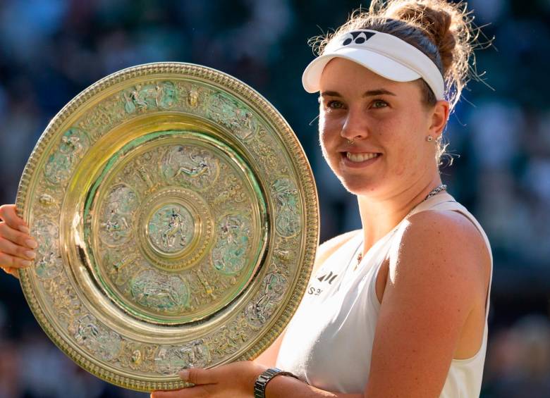 Linda Noskova ganó su primer Grand Slam. FOTO: X Wimbledon
