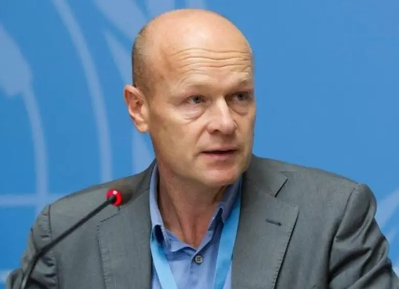 Jens Laerke, portavoz de la Oficina de Ayuda Humanitaria de la ONU. FOTO: ONU