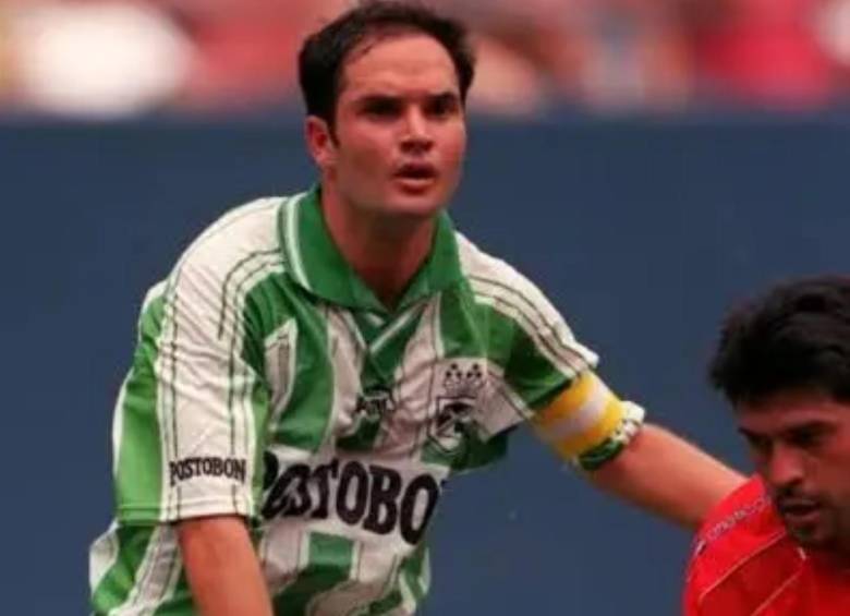 Víctor Marulanda cuando fue jugador de Atlético Nacional. FOTO: Getty