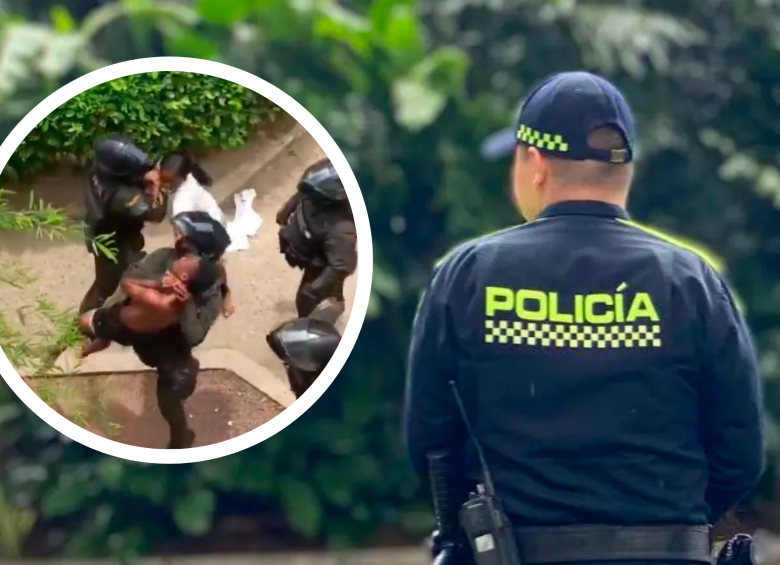 La Policía justificó que “de acuerdo con el relato de los uniformados, el ciudadano intentó agredir a los uniformados en el marco de una disputa entre ‘pandillas’”. FOTO: REFERENCIA/ANDRES FELIPE OSORIO