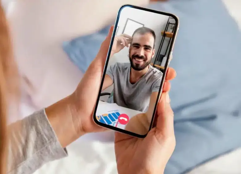 Imagen de referencia de una videollamada. FOTO: Freepik