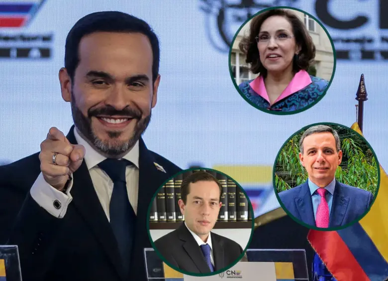 Estas son algunas de las figuras que han tenido polémicas y que hacen parte del equipo de empalme del gobierno entrante. Fotos: Colprensa