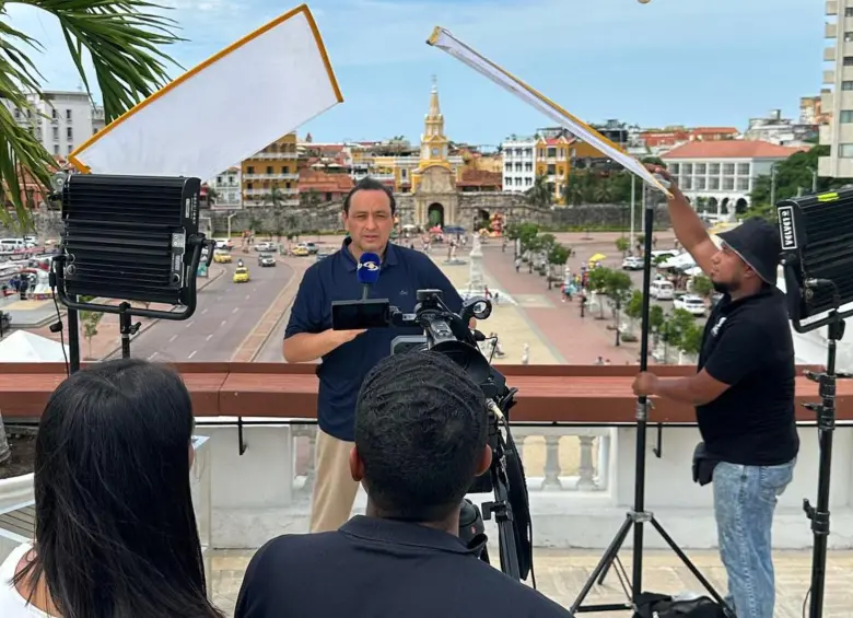 Jorge Alfredo Vargas trabajó más de 20 años en Caracol. FOTO: Tomada de redes sociales @jorgeavargas67