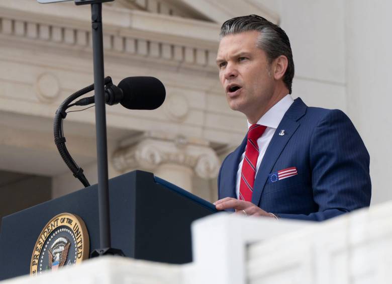 El secretario de Defensa estadounidense, y jefe del Pentágono, Pete Hegseth, en una intervención pública. FOTO: U.S. Secretary of Defense 