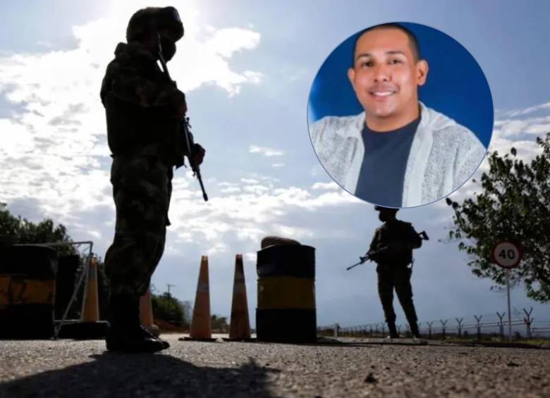 Alfredo Iván Guzmán, secuestrado en Arauca. Foto: Colprensa y redes sociales