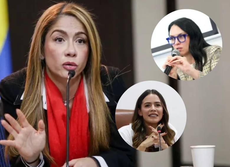 Catherine Juvinao acusó a María del Mar Pizarro y María Fernanda Carrascal de incurrir en doble militancia. Foto: Colprensa/Redes sociales