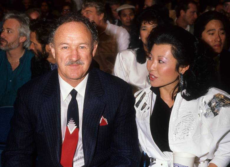 Gene Hackman y su esposa Betsy Arakaw. FOTO: REDES SOCIALES