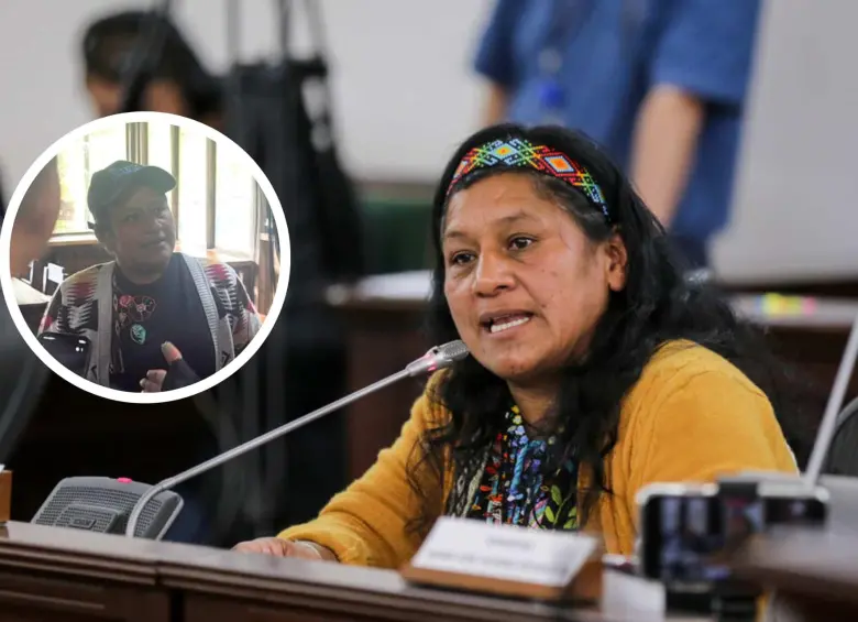 Qulcué lideró el Consejo Regional Indígena del Cauca (CRIC) y fue ganadora del Premio Nacional de Derechos Humanos en Colombia de 2021. Fue hallada con vida. FOTO: COLPRENSA-ARCHIVO PARTICULAR