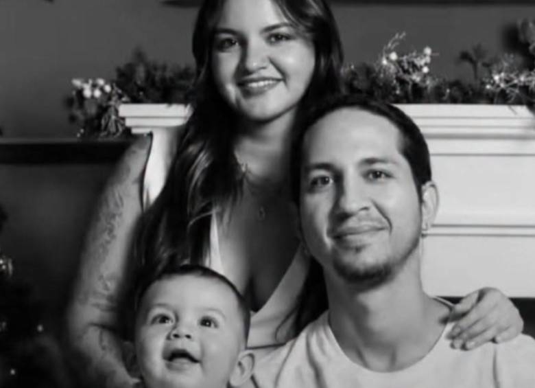Kevin Andrés Cadavid, su esposa, Yazmín Montoya, y su pequeño hijo, Damián Cadavid Montoya, permanecieron juntos hasta el final tras quedar atrapados en el edificio Ariguaní de Cali por el terremoto del 10 de agosto. Foto: redes sociales Jaz Montoya
