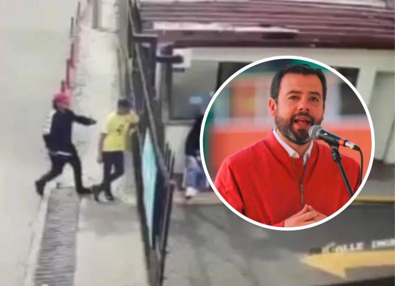 Ataque en rodaje de Sin senos sí hay paraíso deja tres muertos en Bogotá. Foto: Colprensa / captura de video