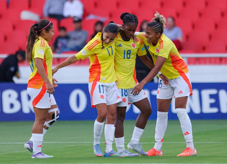Clasificada a los Juegos Olímpicos, la Selección Colombia enfrentará el nuevo formato de las Eliminatorias sudamericanas para el Mundial de Brasil en 2027. El relevo se construye bien. FOTO GETTY 