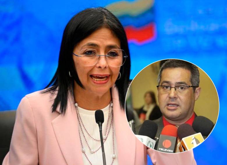 La presidenta encargada, Delcy Rodríguez, sigue moviendo del régimen fichas claves del chavismo. FOTOS: Getty Images y redes sociales