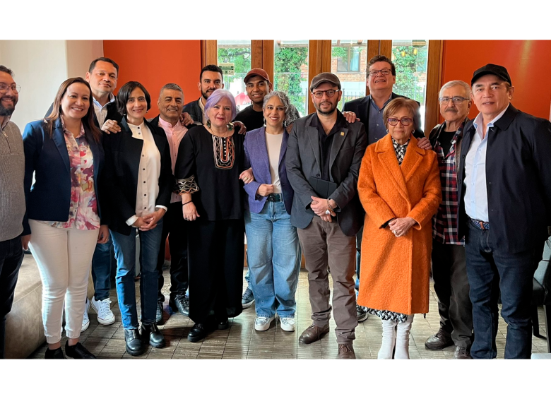 El encuentro se hace previo a la convención nacional del Pacto Histórico y en medio de las diferencias públicas entre Gustavo Petro y Gustavo Bolívar. FOTO: 