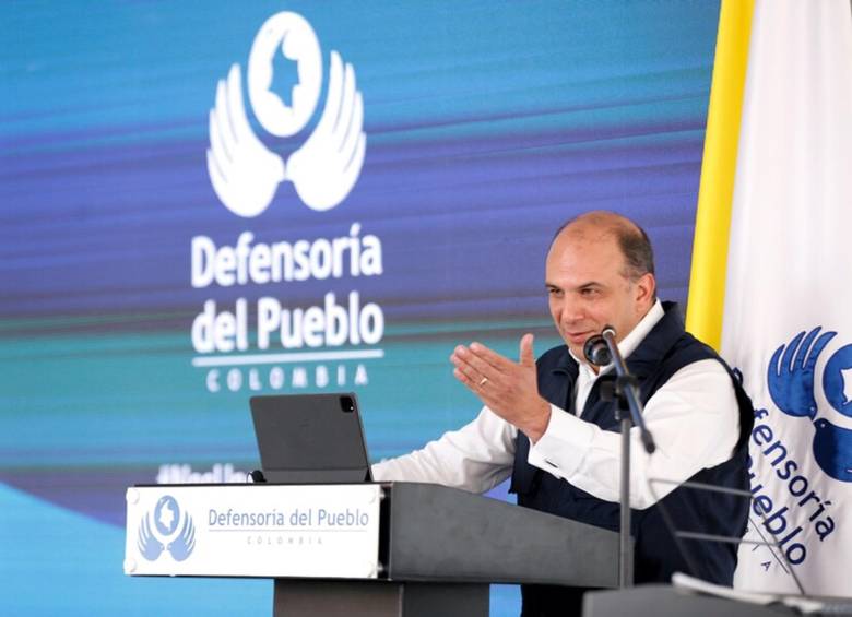 En la foto: Defensor del Pueblo, Carlos Camargo. Foto: Colprensa