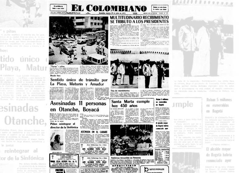 Un día como hoy 29 de julio