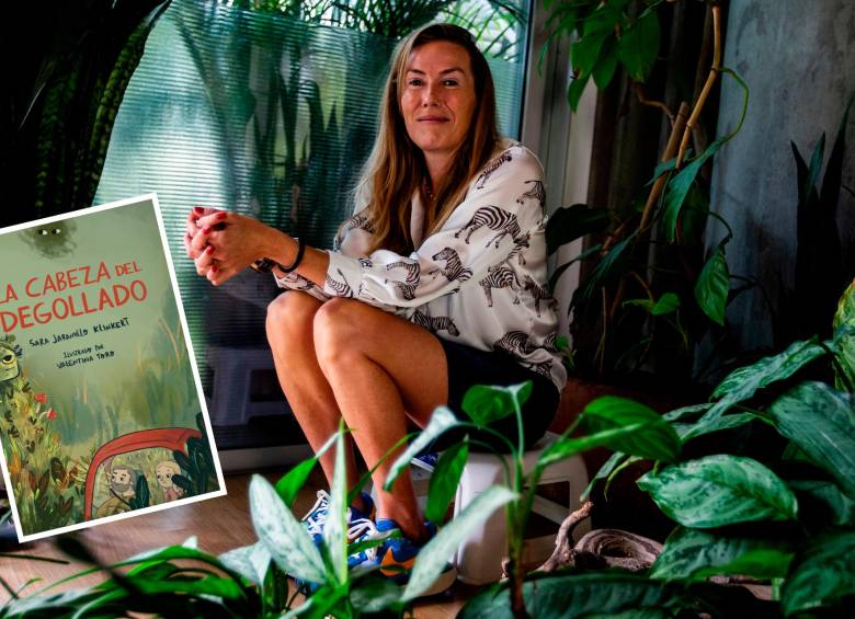 Sara Jaramillo trae con Grammata este cuento ilustrado por Valentina Toro. FOTO Julio Herrera y cortesía