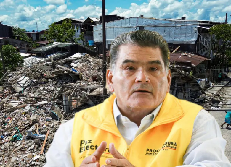 Gregorio Eljach dirigirá el grupo especial que vigilará que los recursos destinados a la reconstrucción se usen de forma adecuada. Fotos: Manuel Saldarriaga y Colprensa