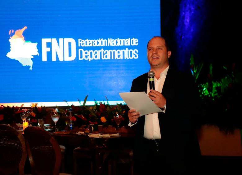 El gobernador de Sucre, Héctor Olimpo Espinosa, es el presidente de la Federación Nacional de Departamentos, FND. FOTO: COLPRENSA