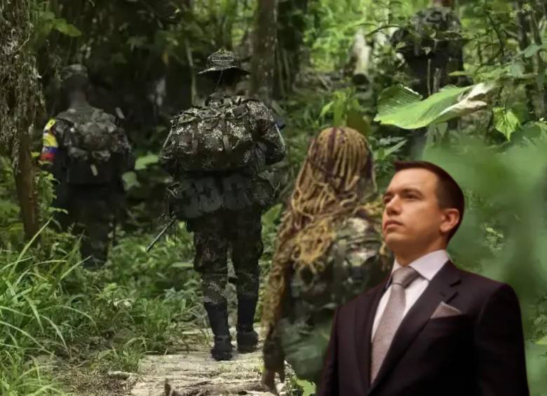 Daniel Noboa anunció medidas económicas en retaliación por la situación de la frontera FOTO: Colprensa