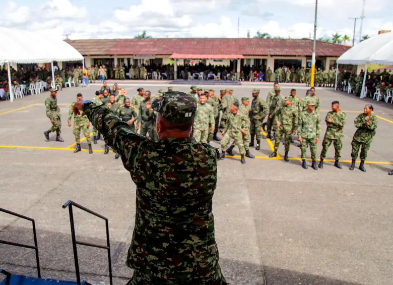 En lo que va del año 81 uniformados de las Fuerzas Militares y de Policías han perdido la vida en medio de ataques violentos. FOTO COLPRENSA 