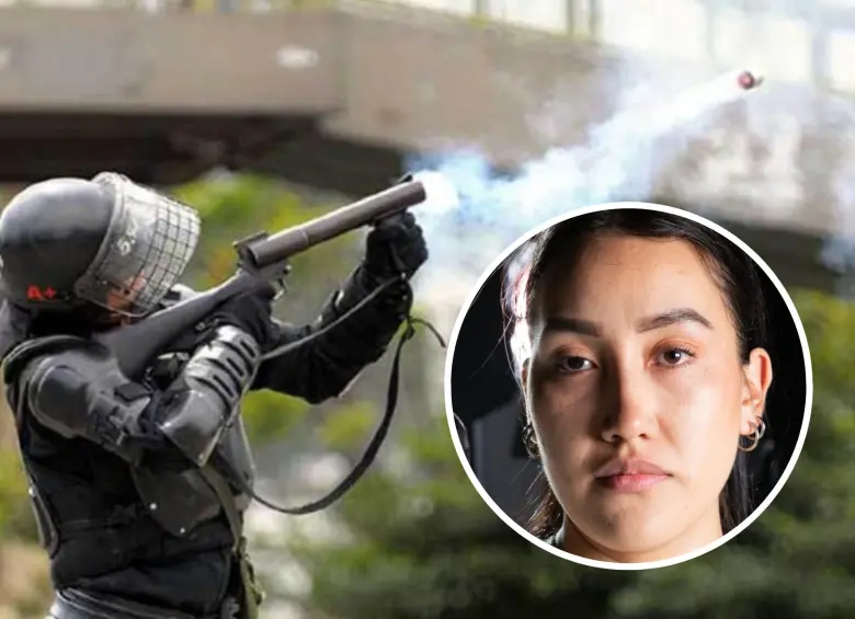 El caso de Leidy Natalia Cadena Torres permaneció en la justicia ordinaria por posibles excesos en el uso de la fuerza. FOTO: Colprensa - © Amnesty International