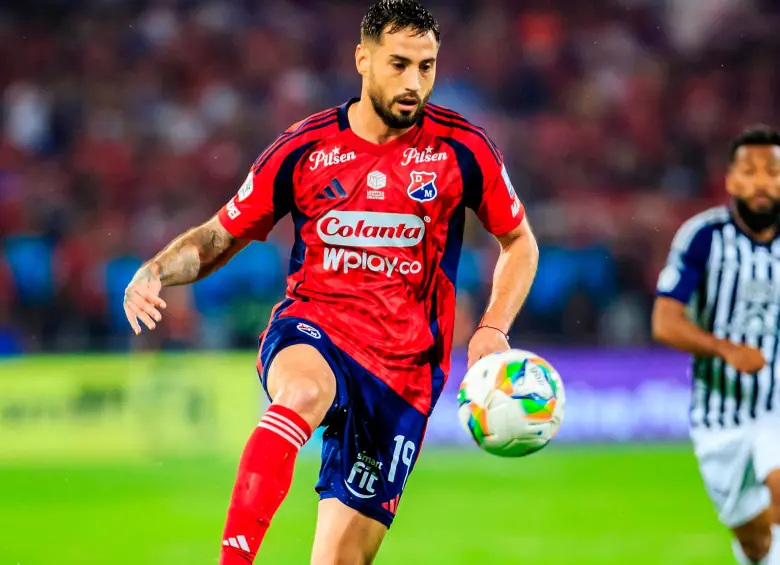 El delantero argentino Francisco Fydriszewski es el goleador del Medellín en el torneo Clausura. Suma 8 tantos. Foto: Camilo Suárez