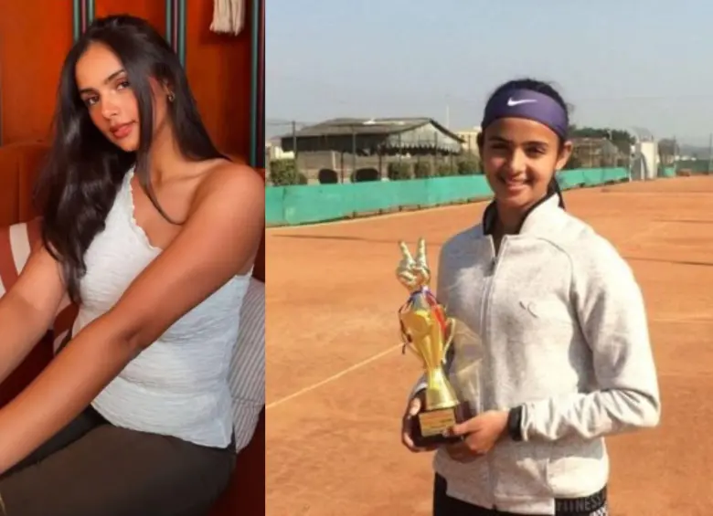 La tenista Radhika Yadav compitió hasta sus 24 años y en el último año se había dedicado a ser entrenadora en su propia academia. Fotos: redes sociales