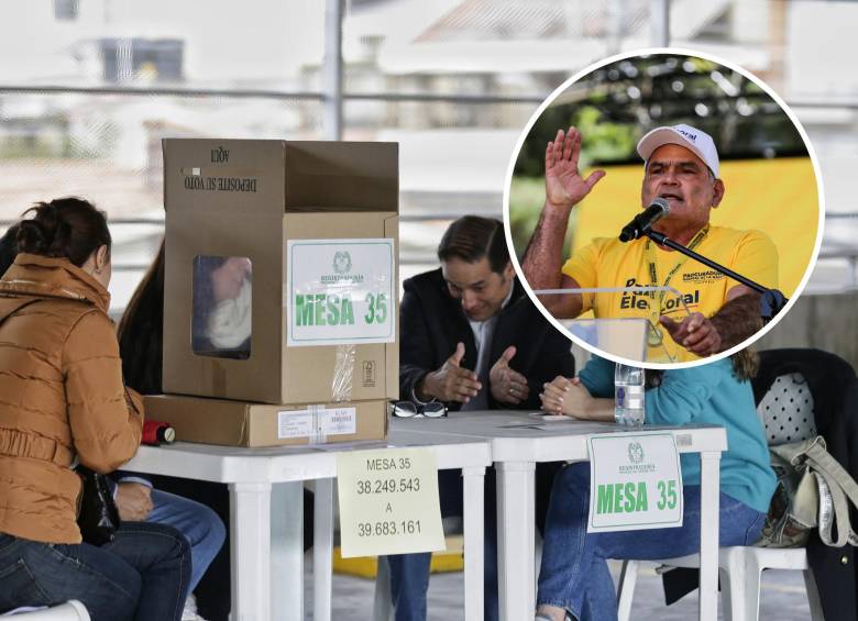 El procurador Gregorio Eljach Pacheco afirmó que el sistema informático para el escrutinio electoral no presenta irregularidades tras las pruebas realizadas por los organismos de control. FOTO: Colprensa. 
