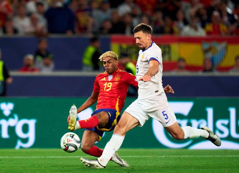 El extremo Lamine Yamal anotó uno de los goles con los que España accedió a su tercera final de Nations League consecutiva. FOTO: TOMADA DEL X DE @SEFutbol