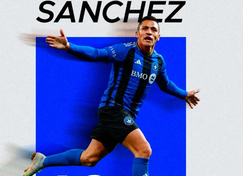 El futbolista chileno Alexis Sánchez es una de las figuras del equipo canadiense. Foto: tomada del x de @Montreal FC