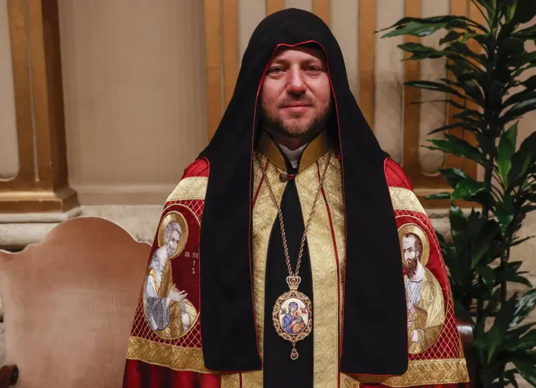 Mykola Bychok, el cardenal más joven que estará en el cónclave. Foto: Getty