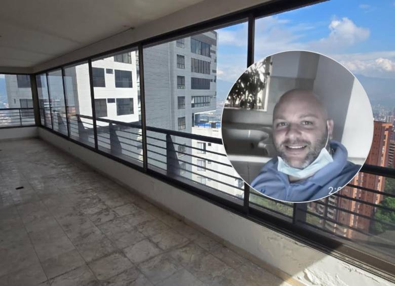 El apartamento tiene una terraza inmensa en su segundo piso desde donde se divisa buena parte de El Poblado. FOTO: CORTESÍA SAE/CARACOL