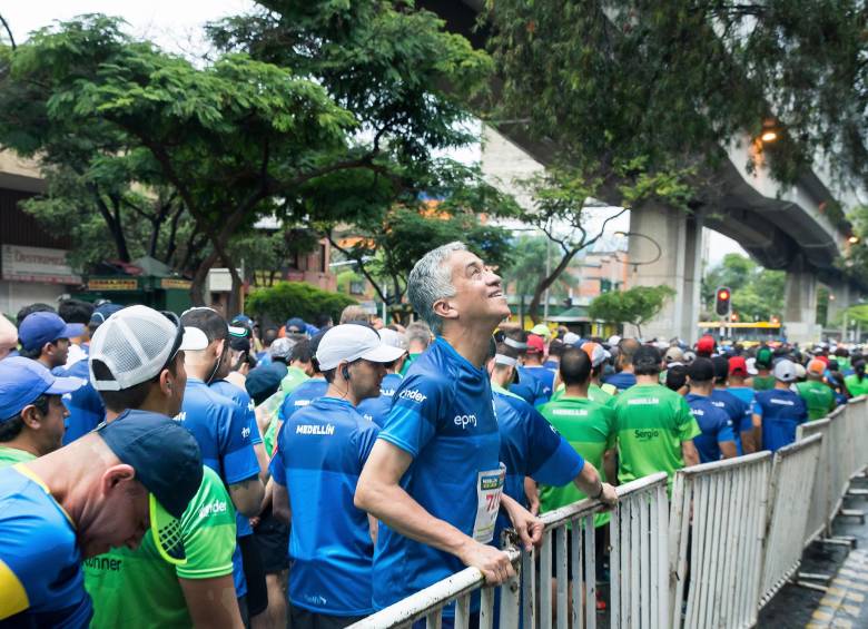 Correr en las calles de Medellín