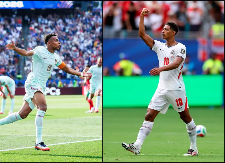 Kylian Mbappé con 8 goles es uno de los principales goleadores del Mundial. FOTO: X Kylian Mbappe y England