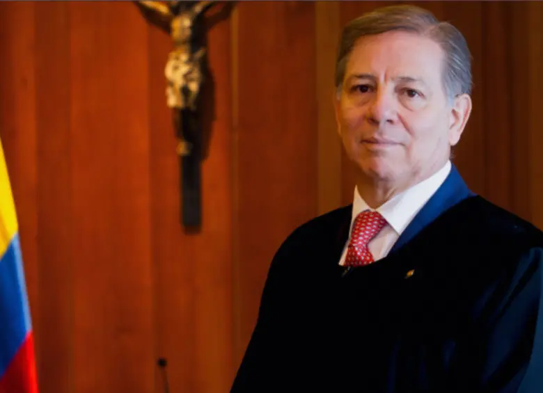 Las declaraciones del togado se dan en medio de la tensa relación entre el presidente Petro y las altas cortes, marcada por críticas y ataques a sus decisiones. FOTO: CORTE SUPREMA DE JUSTICIA