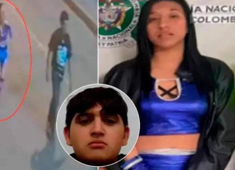 Kleidymar es la mujer “más buscada” en la capital por el delito de homicidio y sería la “determinadora” de la muerte del joven Jaime Esteban Moreno. FOTO: Captura de video de redes sociales y Policía Nacional