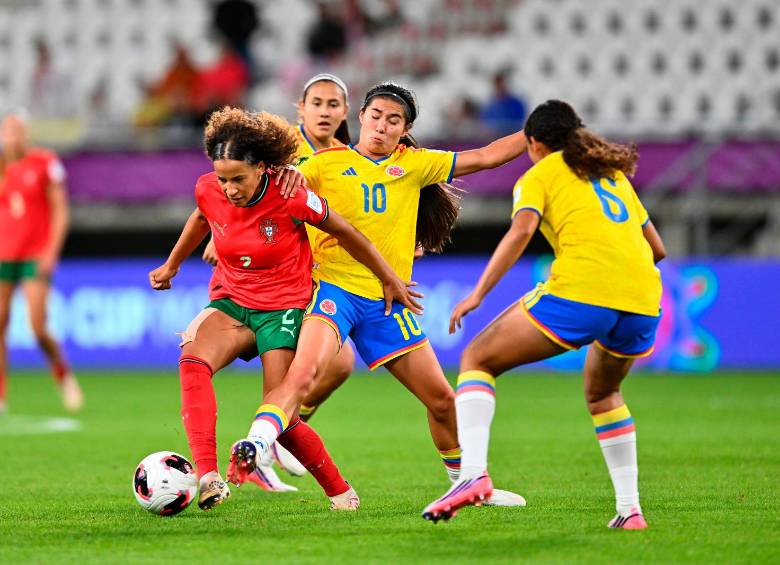 Colombia empató ante Portugal en Polonia. FOTO: GETTY