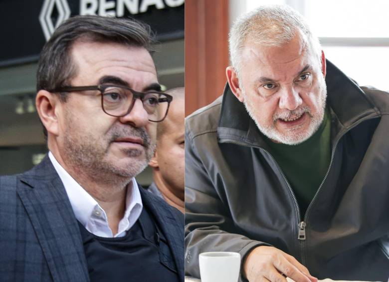 Olmedo López, exdirector de la Ungrd y Gerardo Vega, exdirector de la ANT. Foto: Colprensa